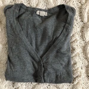 Forever 21 // Grey Button-Up Cardigan